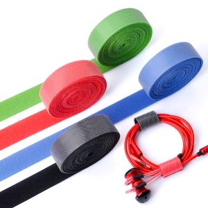 Self adhesive USB cable winder organizer