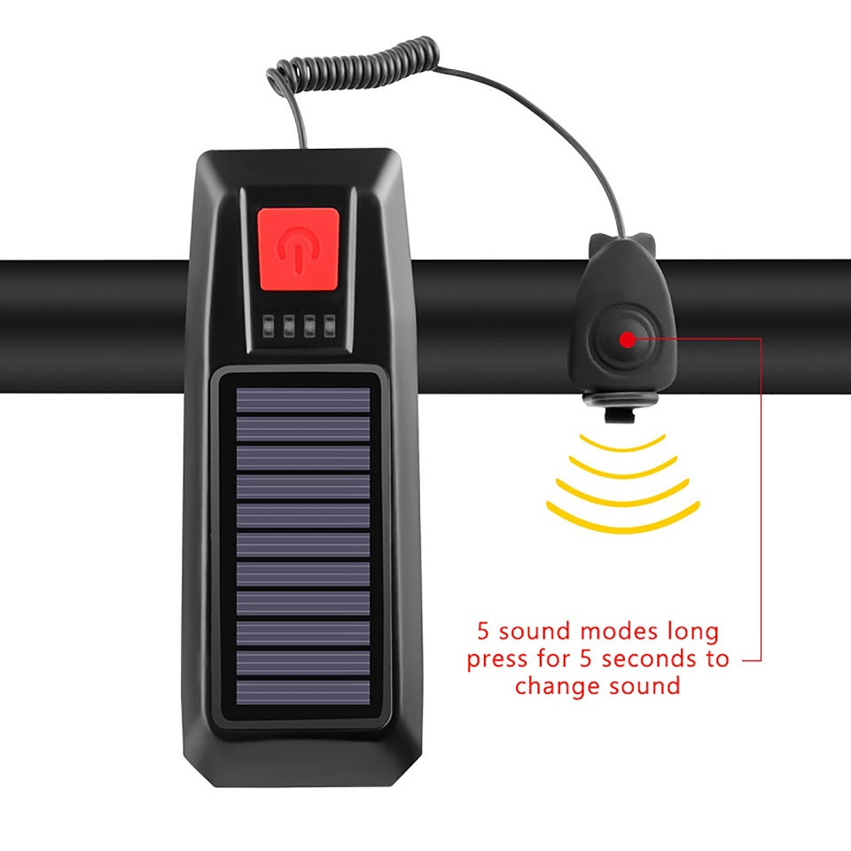 2 in 1 solar bike light & horn - Image 14