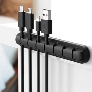 Silicone cable organizer