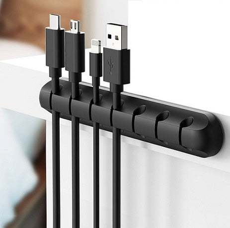 Silicone cable organizer