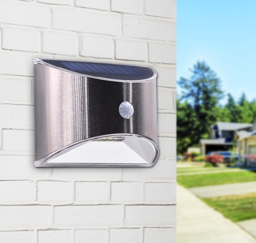 Outdoor motion sensor solar wall light - Image 6