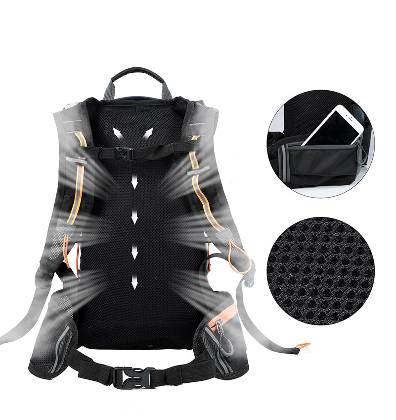Ultralight waterproof backpack with optional water bag - Image 15