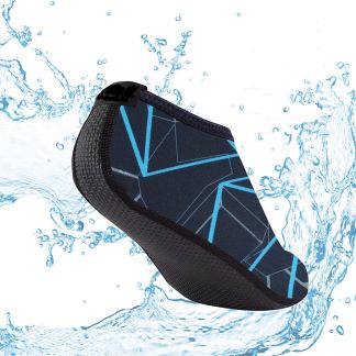 Unisex geometric AQUA non-slip shoes