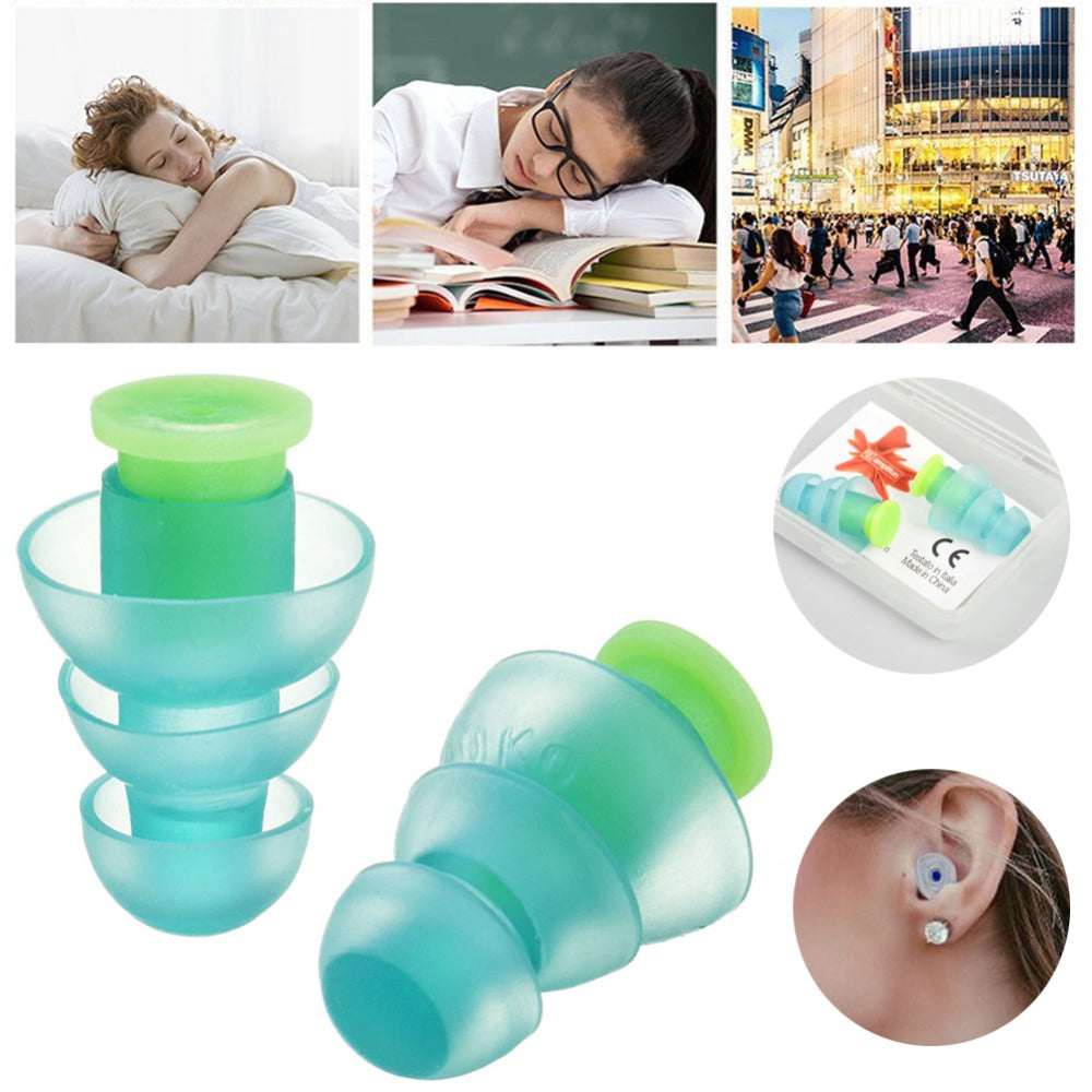 Silicone noise cancelling earplugs - Image 11