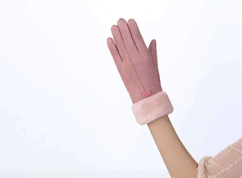 Touch screen faux suede gloves - Image 10