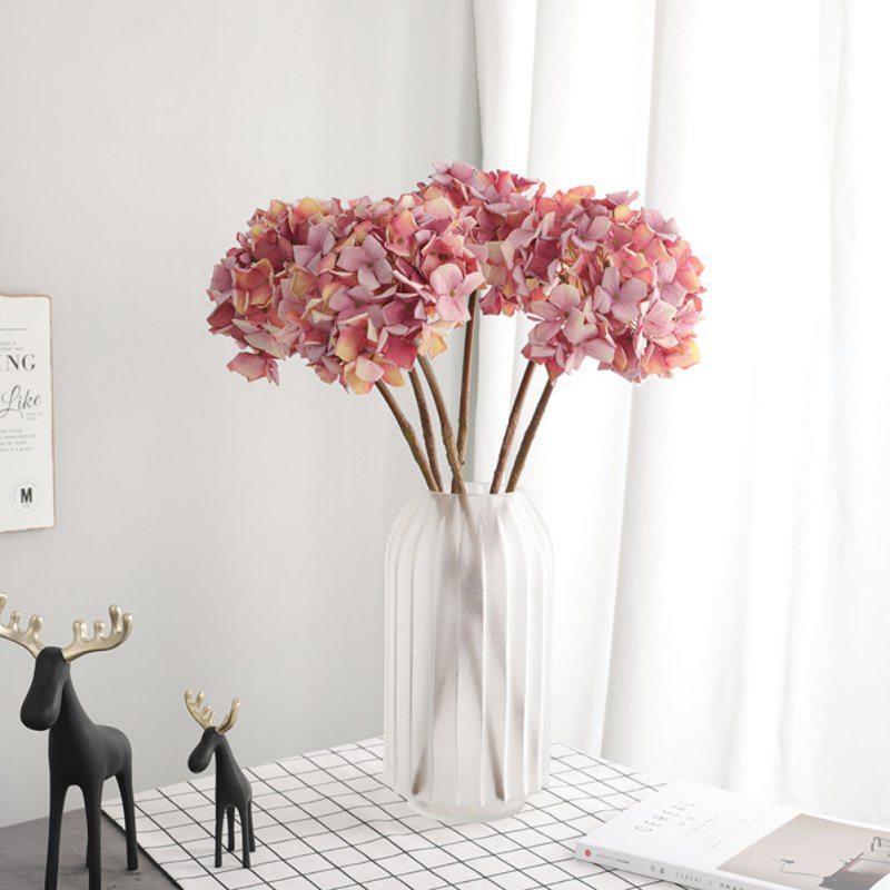 Artificial hydrangea flowers - set of 2