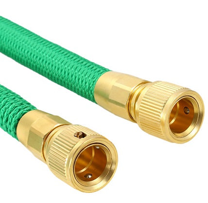 Triple retractable rubber garden hose - Image 9