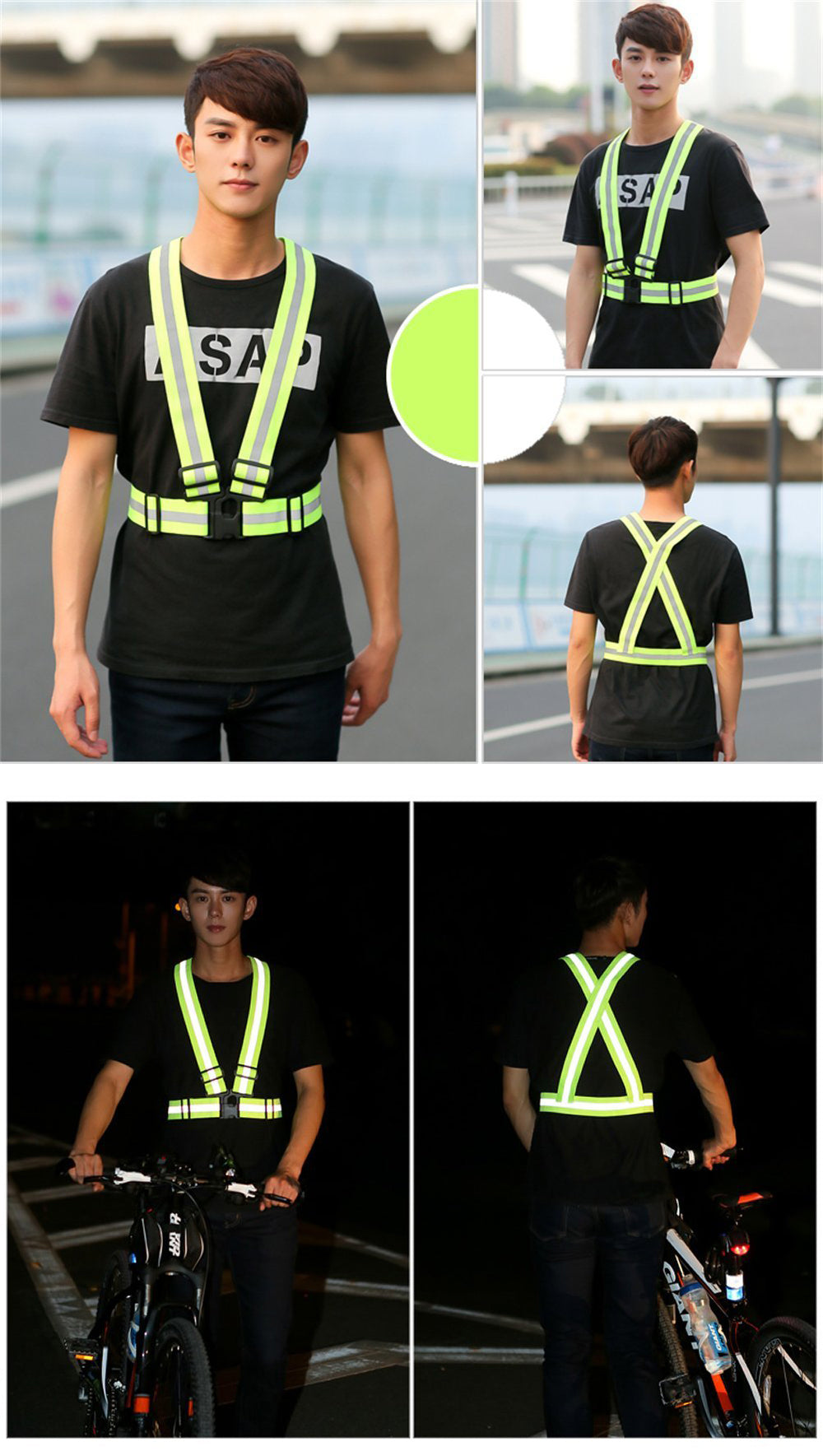 Reflective belt vest harness - Image 5
