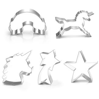 Stainless steel cookie cutters 5pack