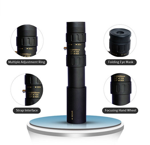 10-30 x 25 mm zoom monocular binoculars - Image 10