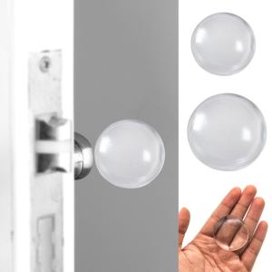Silicone door handle bumper stopper set of 6 pcs