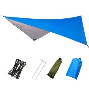 Windproof camping shelter & sunshade