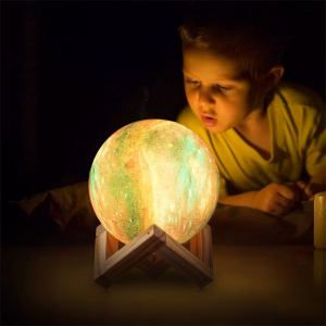 3D Moon LED night lamp