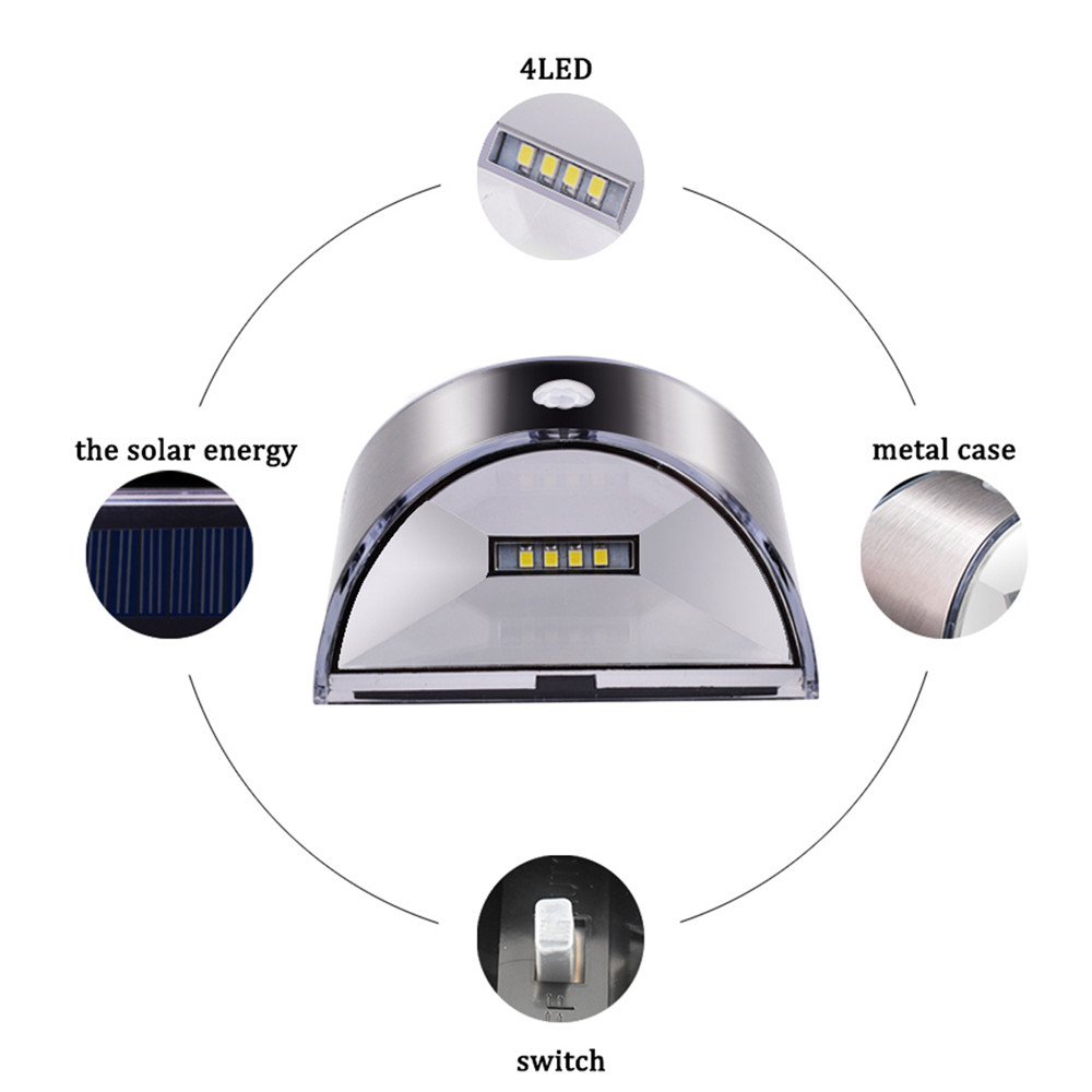 Outdoor motion sensor solar wall light - Image 11