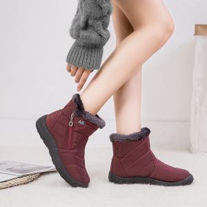 Warm women's ankle boots