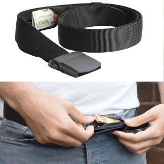 Anti-theft belt wallet