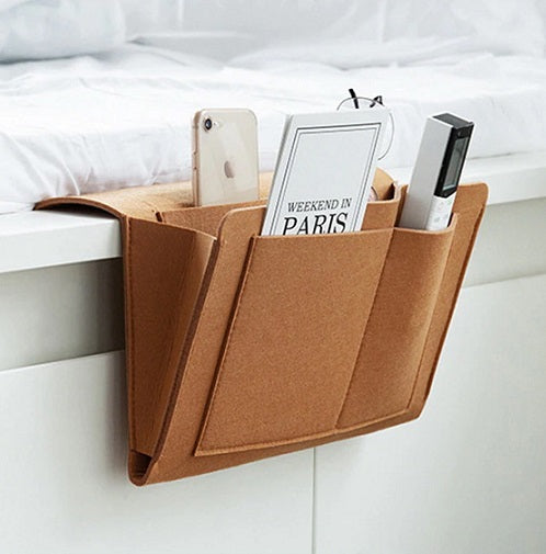 Bedside or sofa hanging organizer