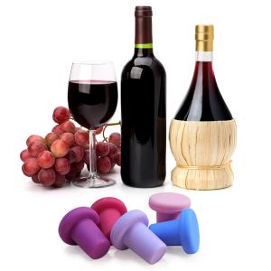 Silicone wine bottle stopper 2pack