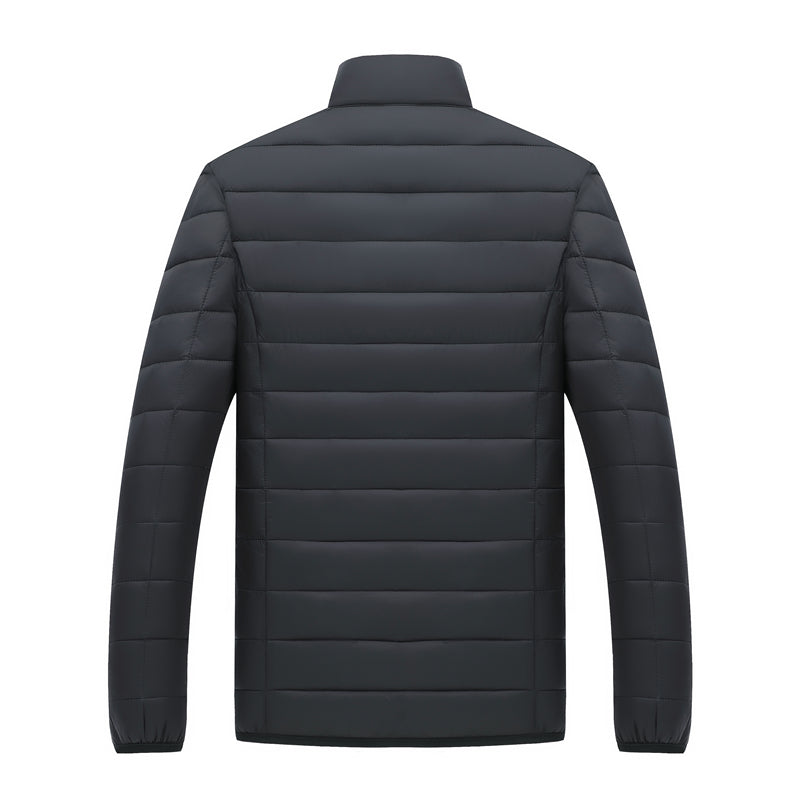 Ultra-thin lightweight jacket for men in Black - Image 4