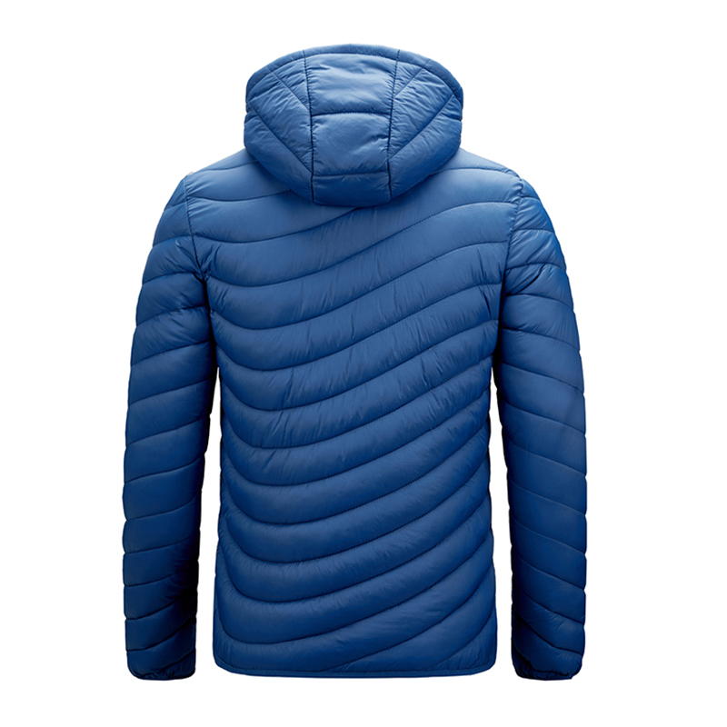 Lightweight men's zipper jacket with hood - Image 19