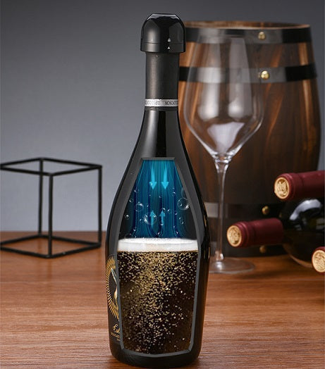 Silicone seal wine stopper & Champagne bottle stopper set - Image 9