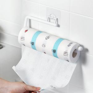 Multi-functional kitchen paper roll & towel holder