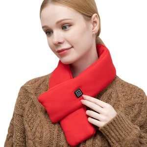 USB rechargeable heating scarf