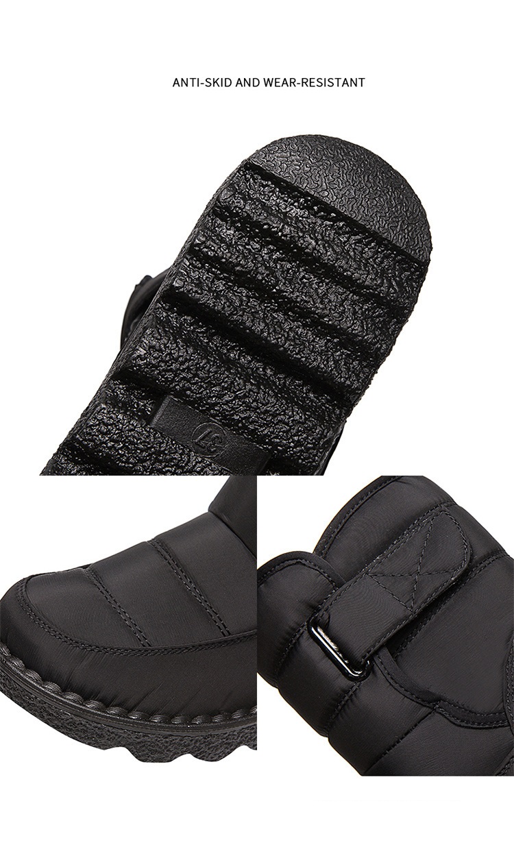 Warm winter boots for women - wine red - Image 6