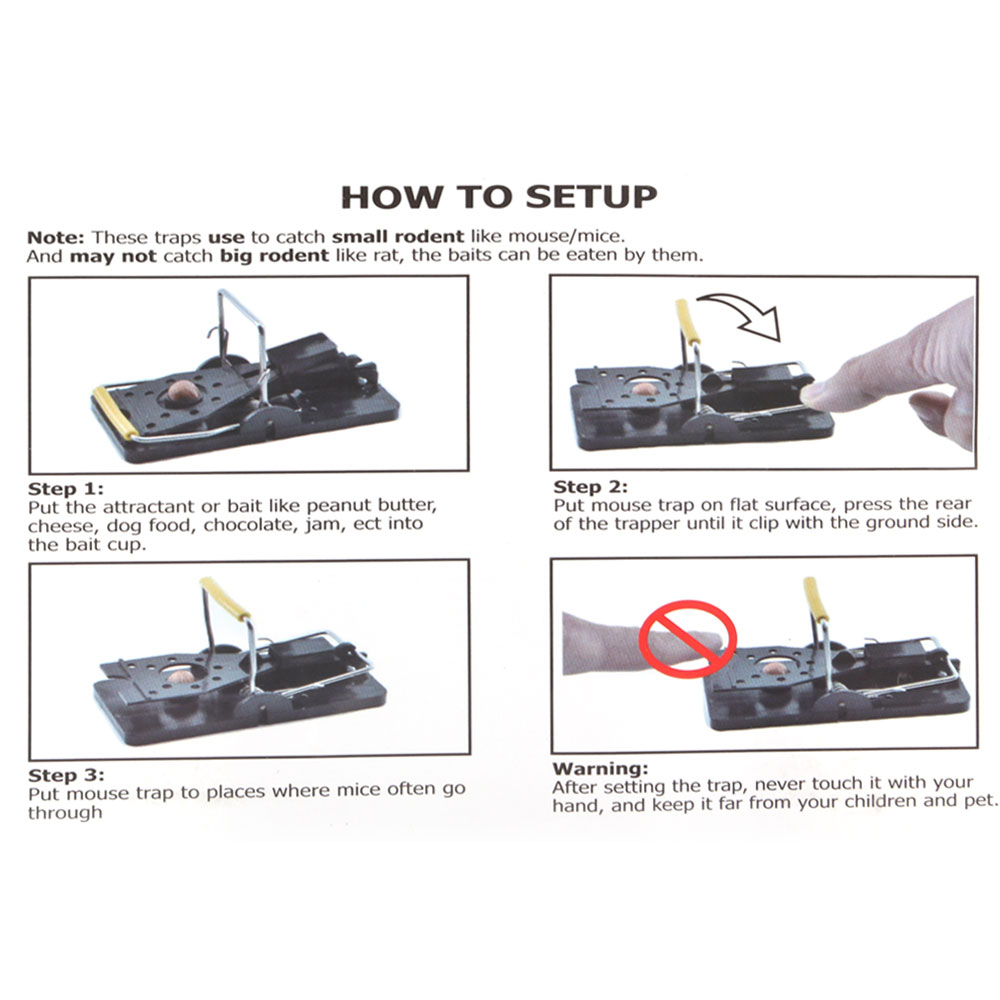 Reusable mouse trap set of 2 pcs - Image 3