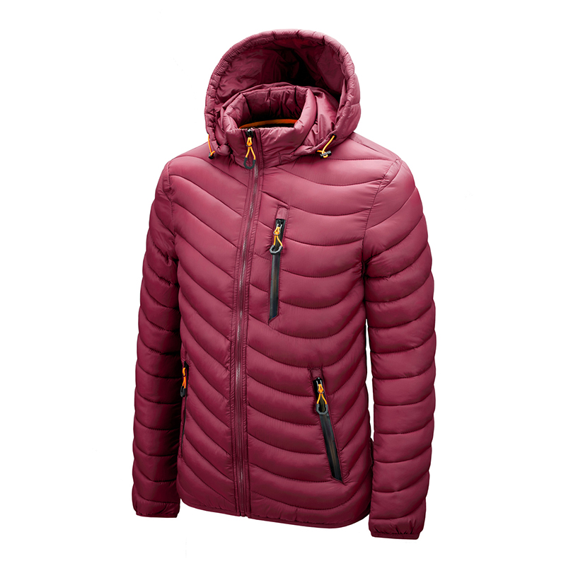 Lightweight men's zipper jacket with hood - Image 20