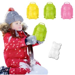 Animal shaped snowball maker mold