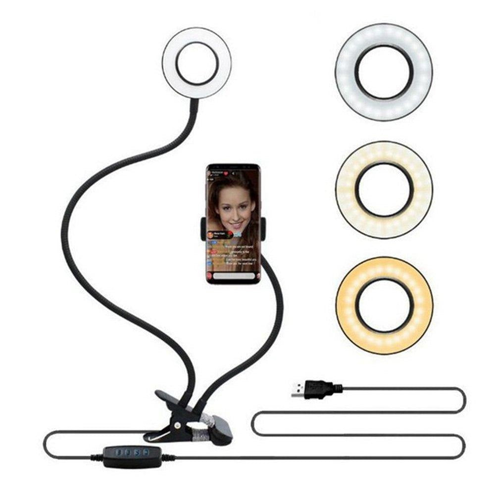 Selfie ring lights with clip