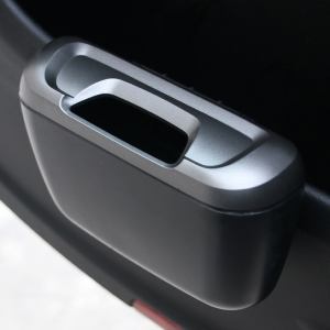 Portable car garbage container
