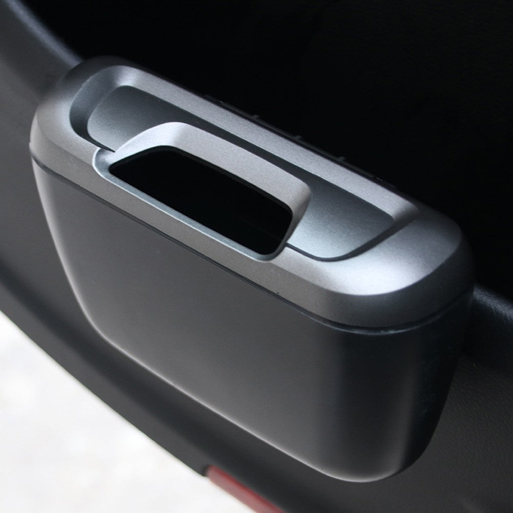 Portable car garbage container