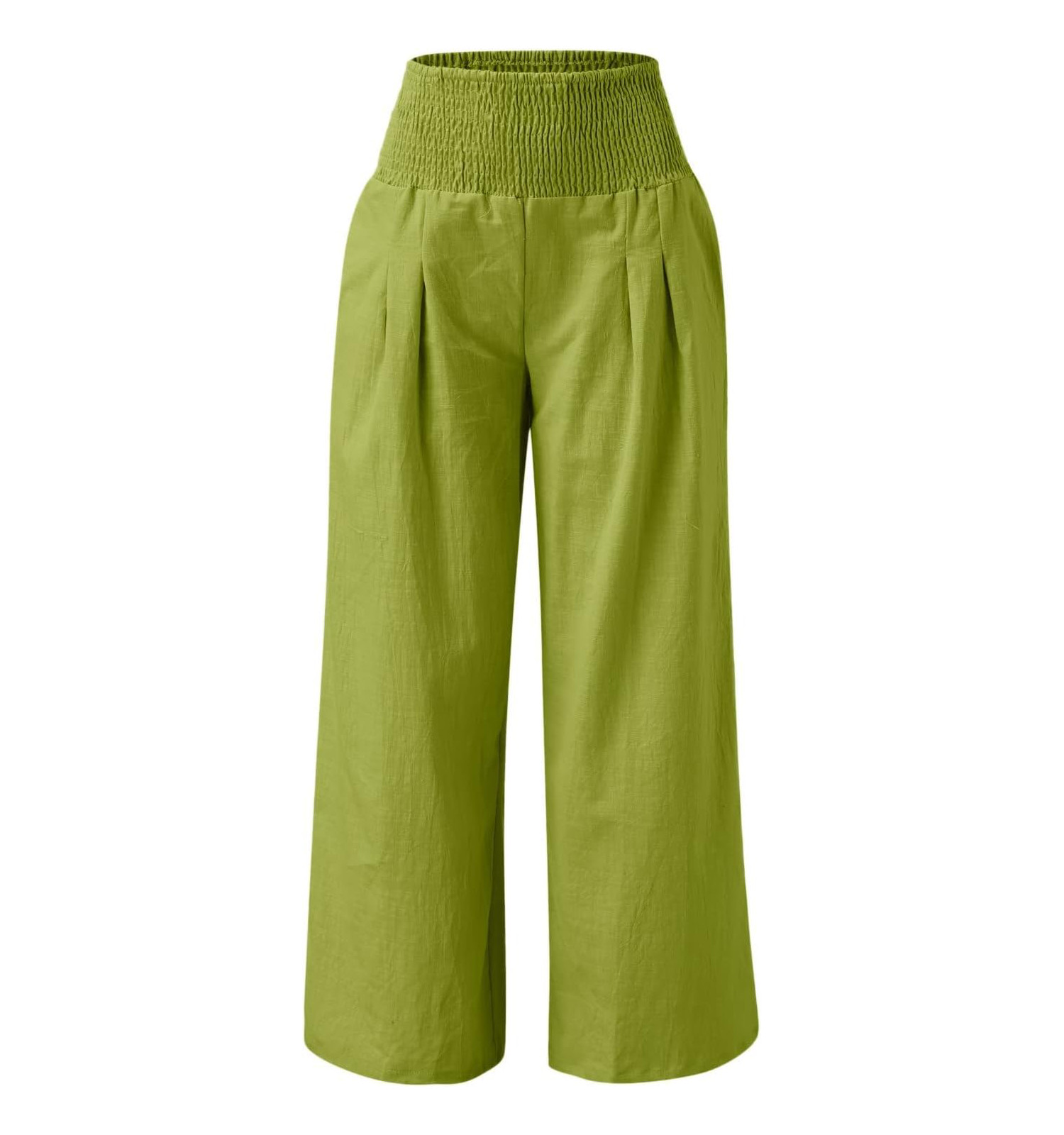 Relaxed wide leg pants with pocket - Image 28