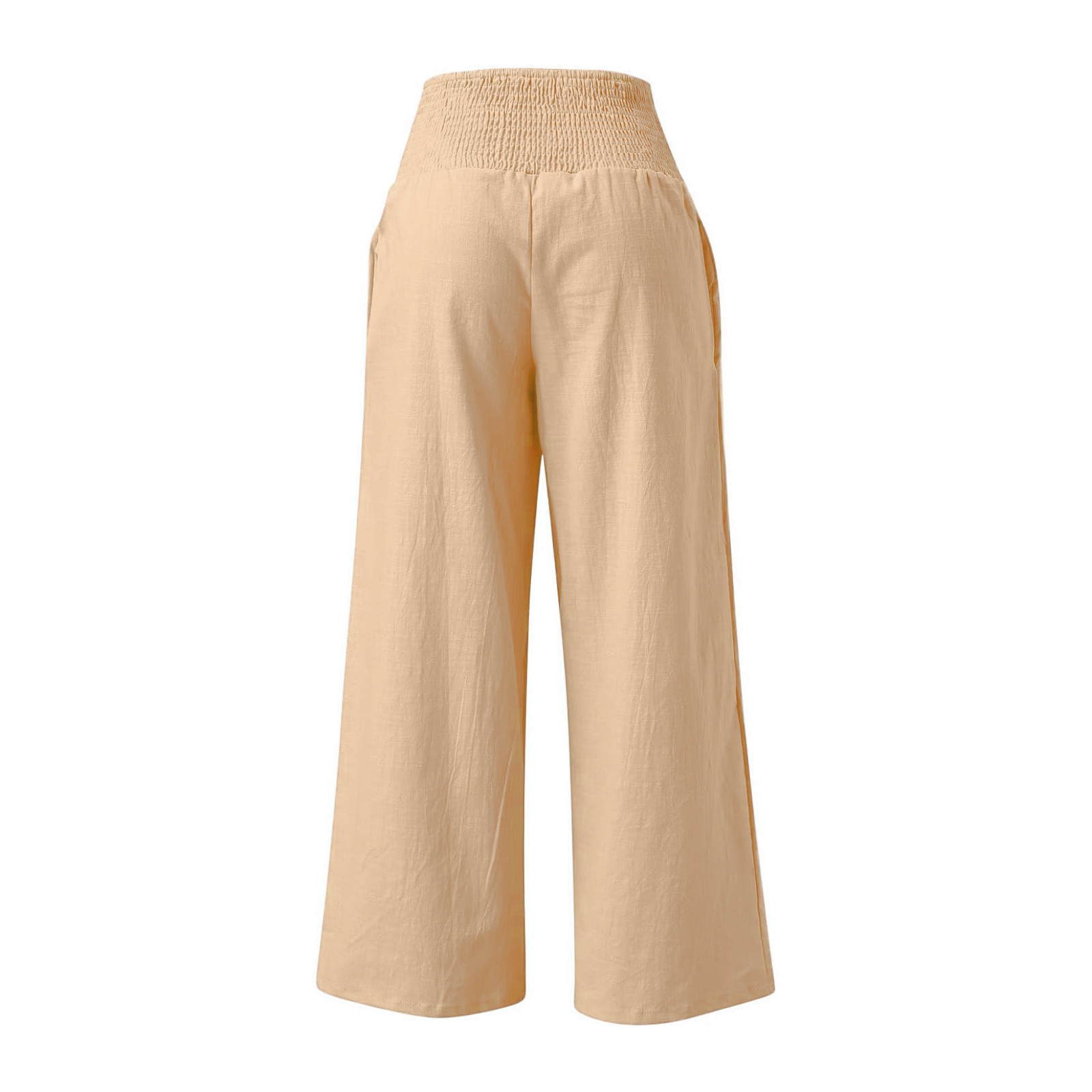Relaxed wide leg pants with pocket - Image 35