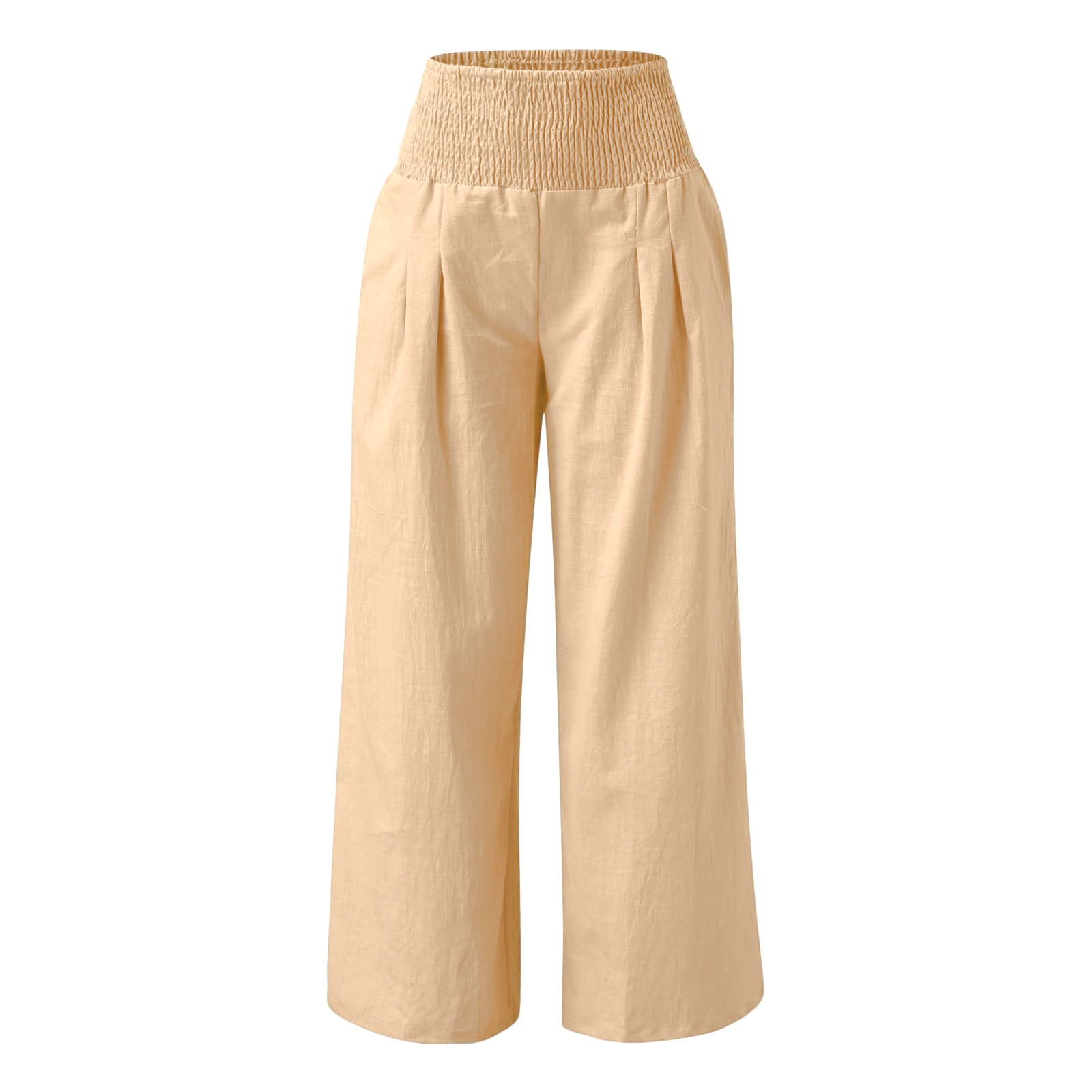 Relaxed wide leg pants with pocket - Image 36