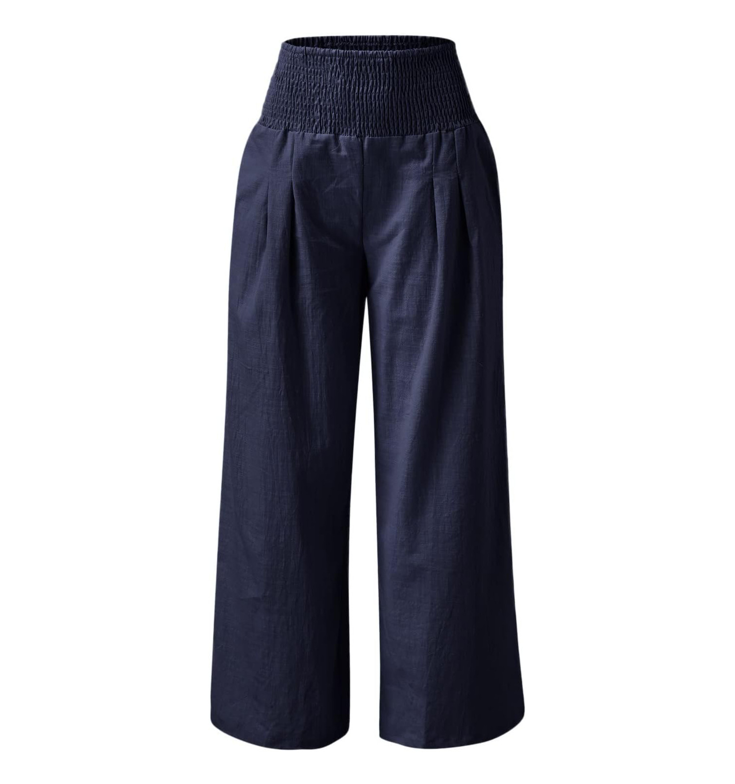 Relaxed wide leg pants with pocket - Image 38