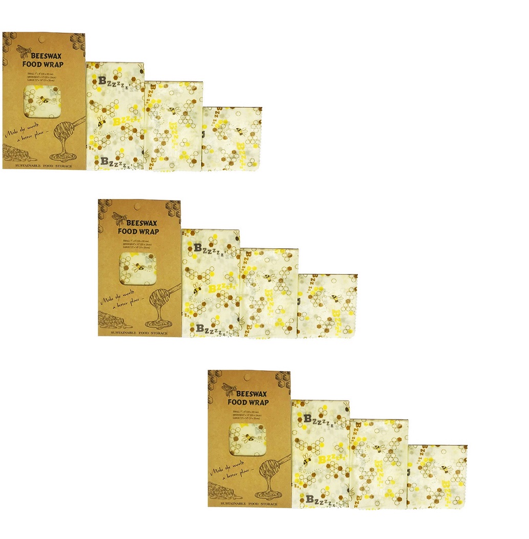 Reusable beeswax food wrap set - Image 21