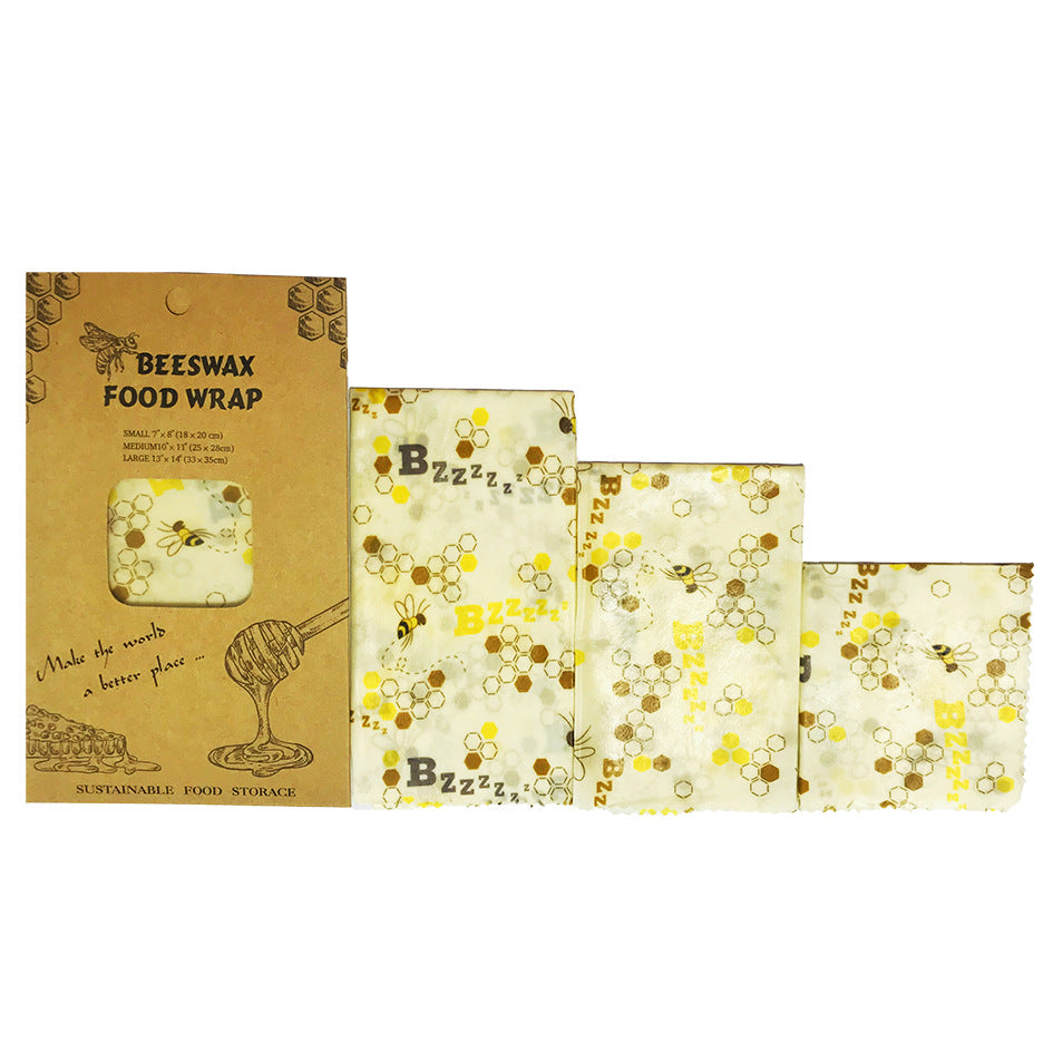 Reusable beeswax food wrap set - Image 13