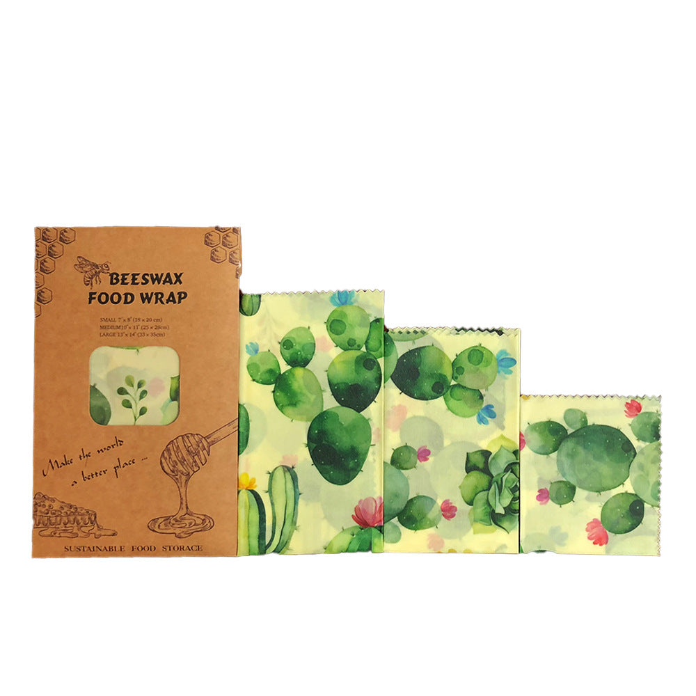 Reusable beeswax food wrap set - Image 11