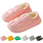 Water-resistant warm slippers