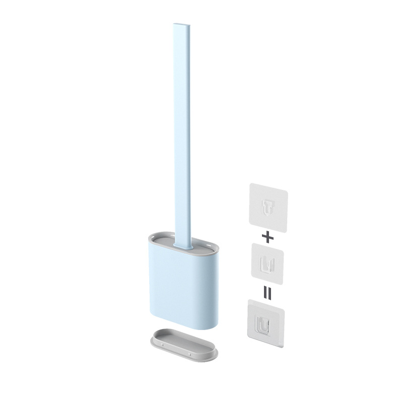 Silicone toilet brush and holder set - Image 7