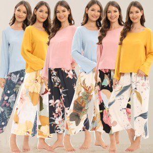 Long sleeve loungewear women's set