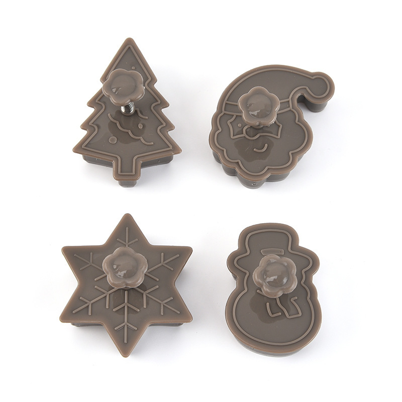 Christmas themed cookie molds set - Image 10