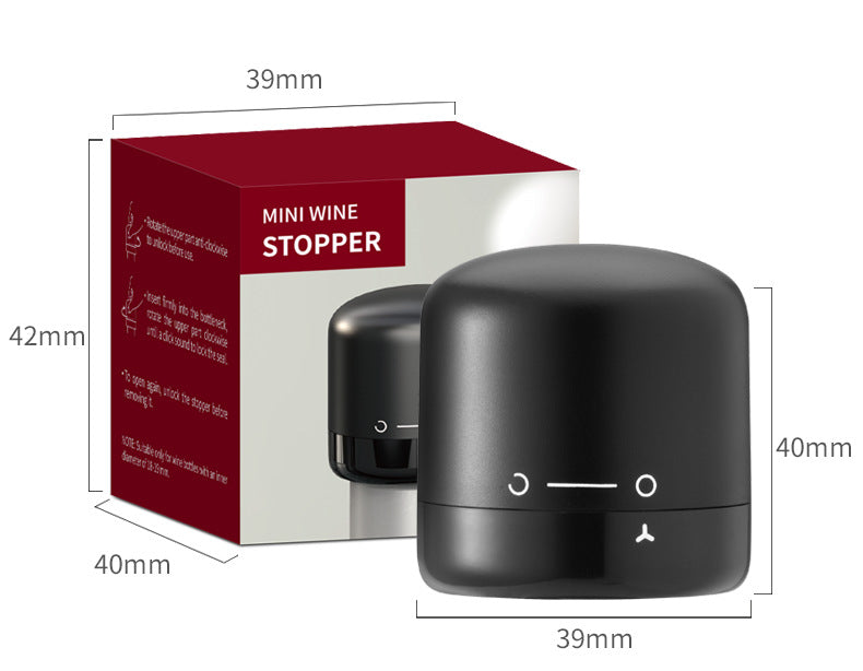 Silicone seal wine stopper & Champagne bottle stopper set - Image 12