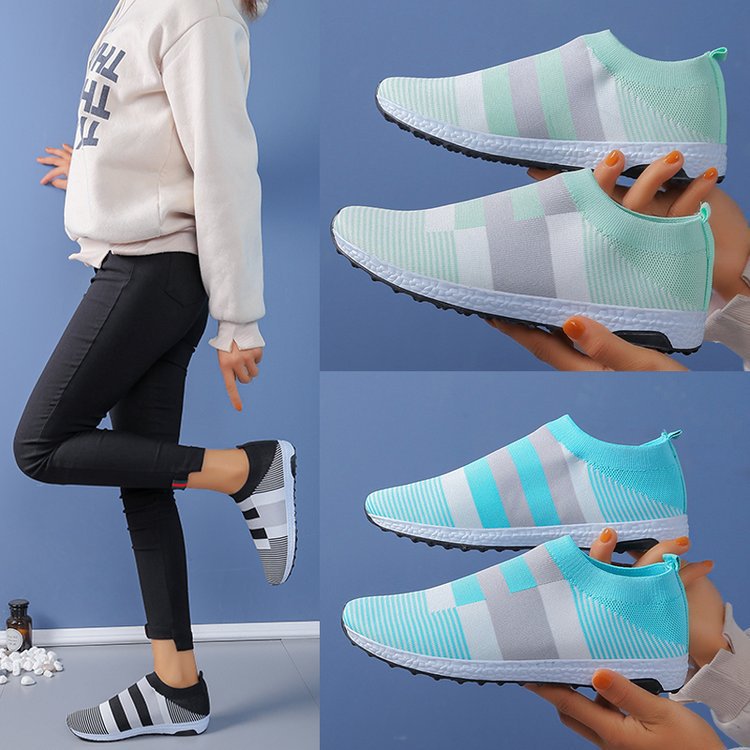 Casual lightweight knitted sneakers - Image 11