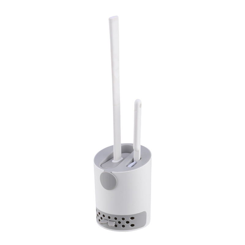 2 in 1 silicone toilet brush & cleaning brush set - Image 3