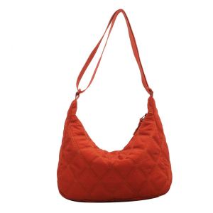 Soft quilted sholder bag