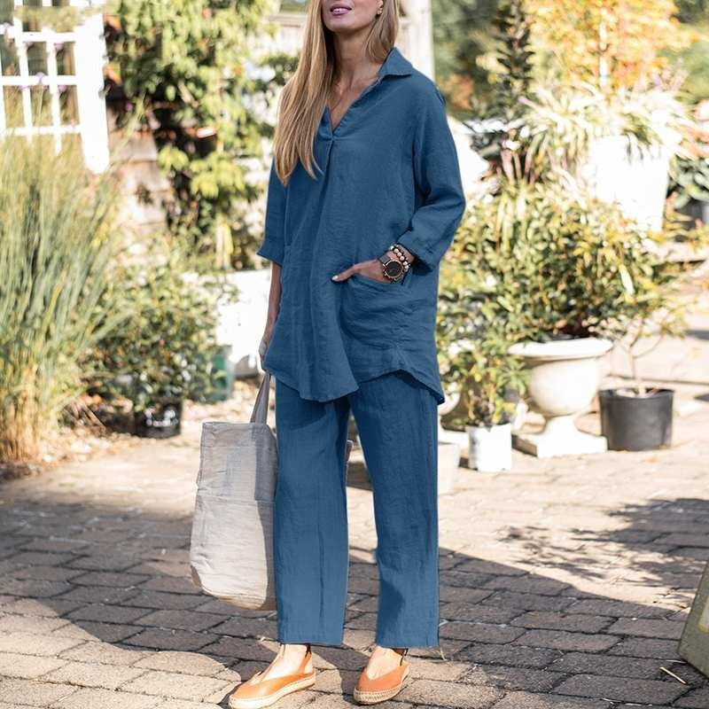 Casual women's long sleeve set - Image 8
